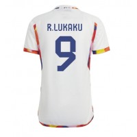 Fotbalové Dres Belgie Romelu Lukaku #9 Venkovní MS 2022 Krátký Rukáv